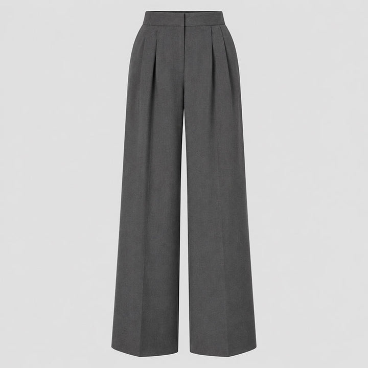 Sienna Pleated Wide-Leg Trousers